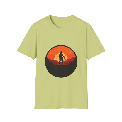 Swordsman With Sunset Background - Mleem