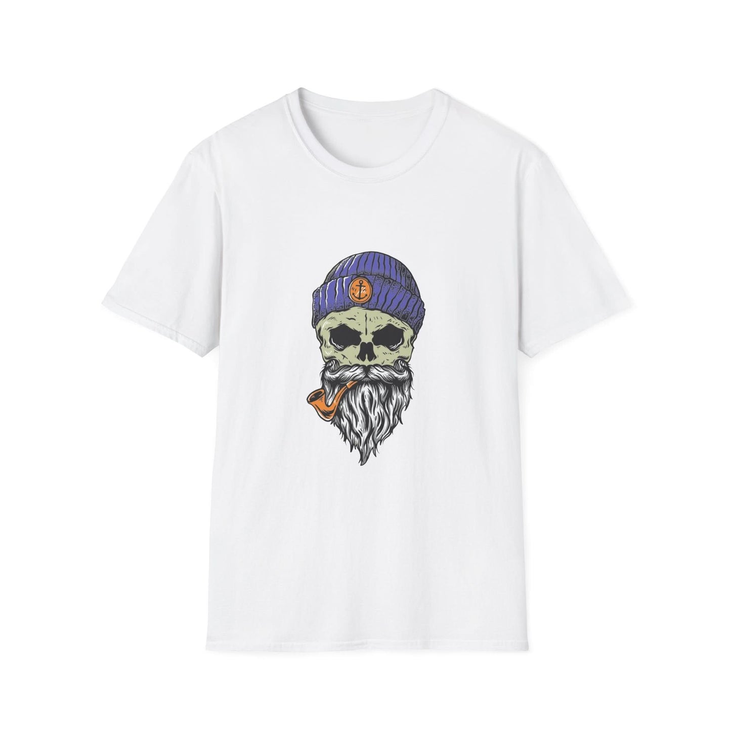 Skull Beard Illustration - Mleem