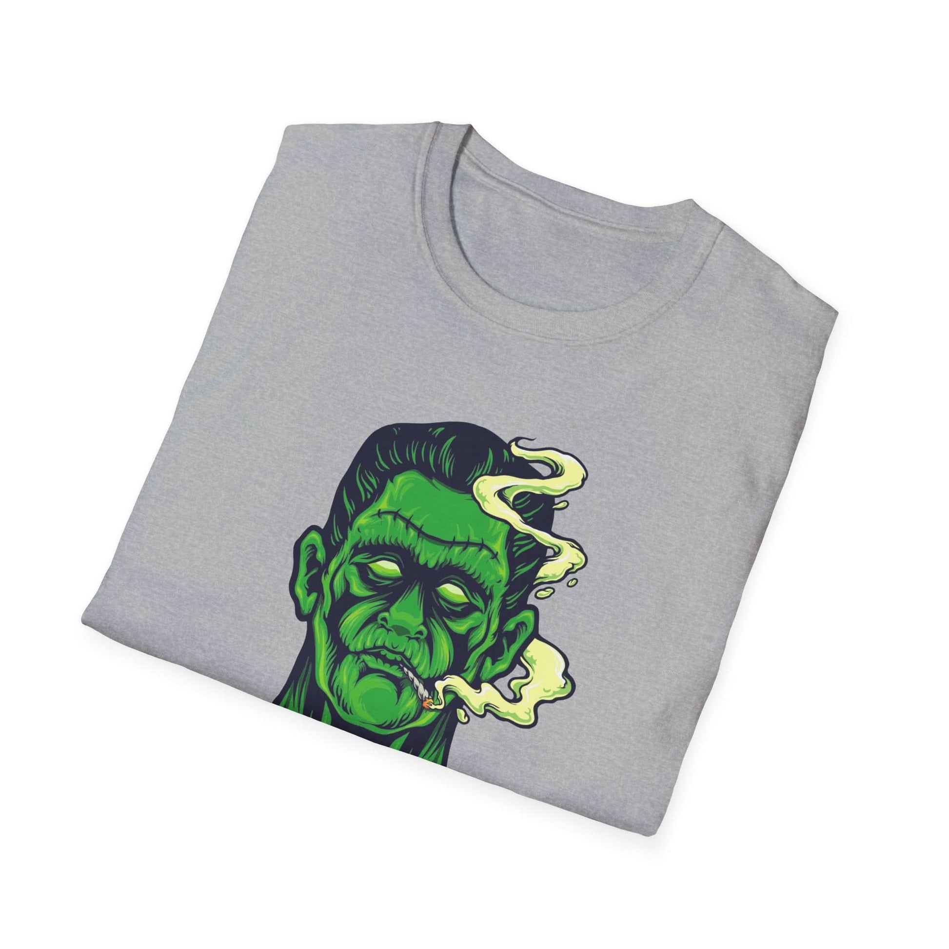 Frankenstein Smoking Cannabis Halloween - Mleem