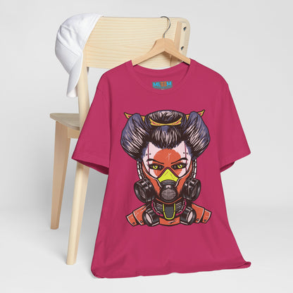 Futuristic Graphic Tee for Gamers - Unisex Jersey Short Sleeve