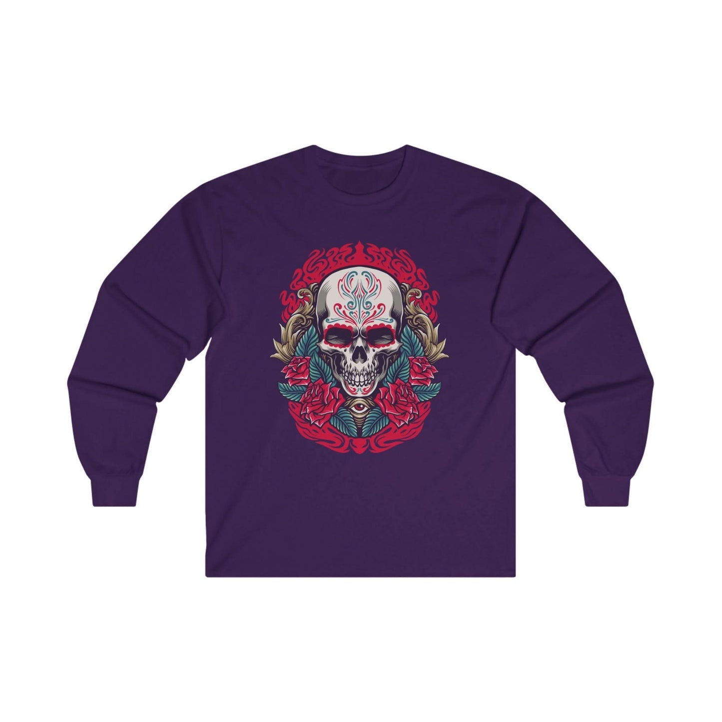 Dia De Los Muertos Mexican Skull - Mleem