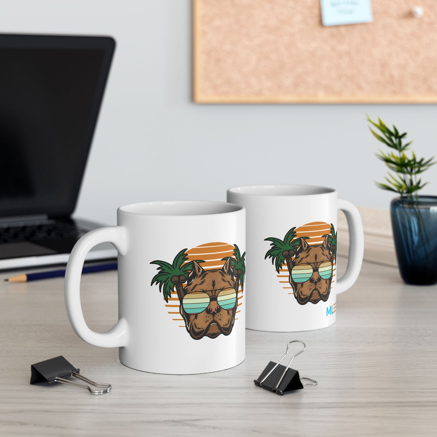 Tropical Sunset Ceramic Mug