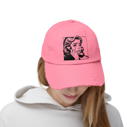 Vintage-Inspired Unisex Distressed Cap | Casual Style Hat for Everyday Wear, Perfect for Gift-Giving, Outdoor Activities, and More!