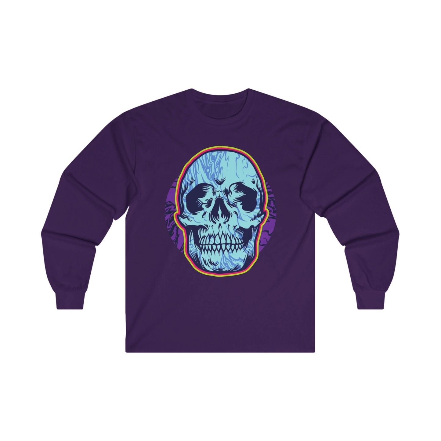 Psychedelic Skull Head - Mleem