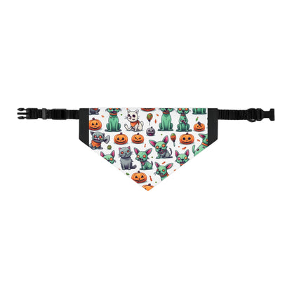 Halloween Pet Bandana Collar, Dog Accessory for Fall, Cute Dog Costume, Trick or Treat Bandana, Pet Halloween Costume
