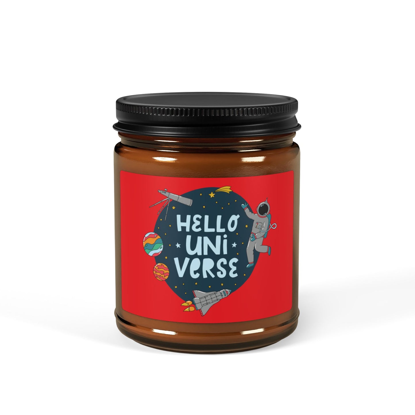 Hello Universe Scented Soy Candle, Relaxing Home Decor