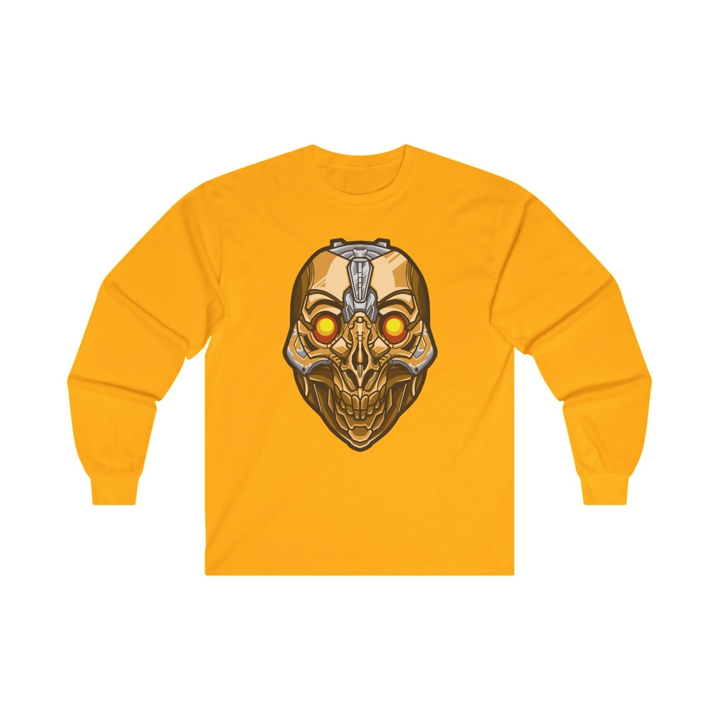 Skull Robot Head Mascot - Mleem