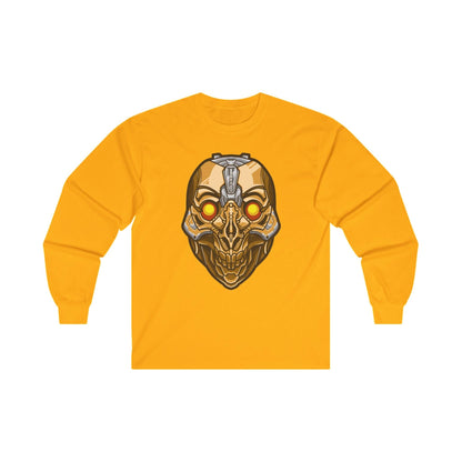 Skull Robot Head Mascot - Mleem
