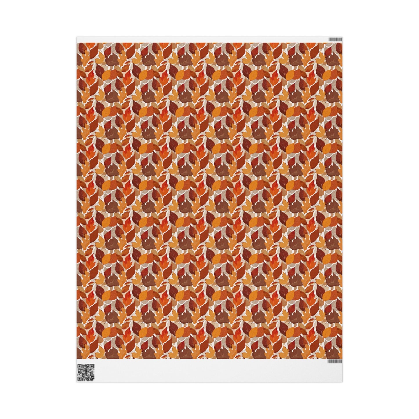 Autumn Leaf Wrapping Paper, Fall Gift Wrap, Eco-Friendly Gift Wrap, Thanksgiving Decor, Seasonal Paper