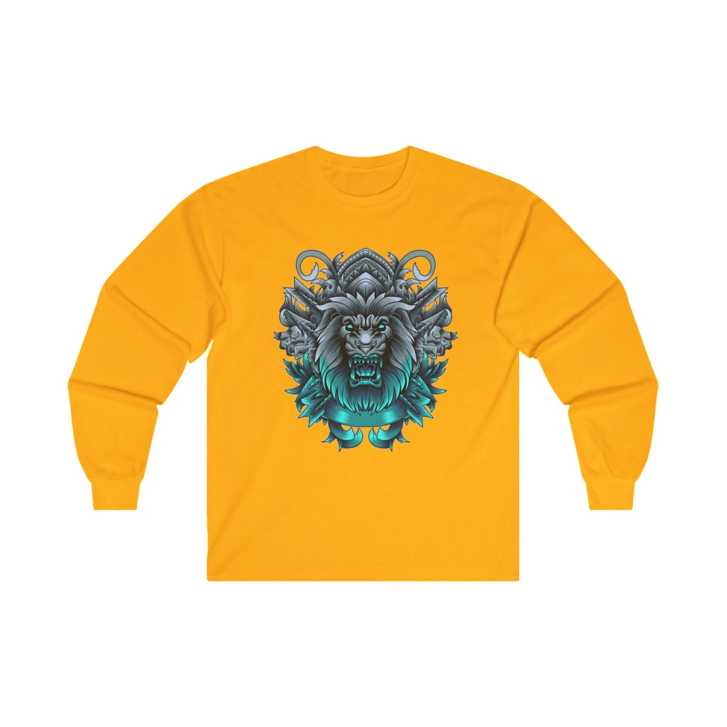 Lion Head in Neon - Mleem