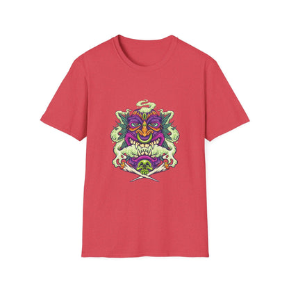 Smoking Hawaiian Tiki Weed Leaf - Mleem