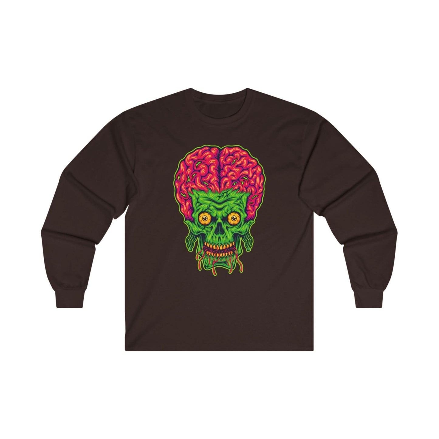 Creepy Zombie Head Skull - Mleem