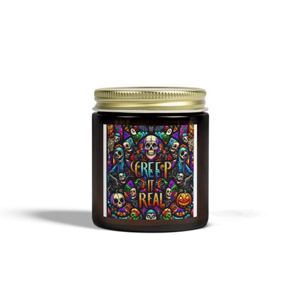 Halloween Scented Candles, Fragrant Home Decor, 'Creep it Real' Candles for Fall Celebrations, Party Favors, Gifts
