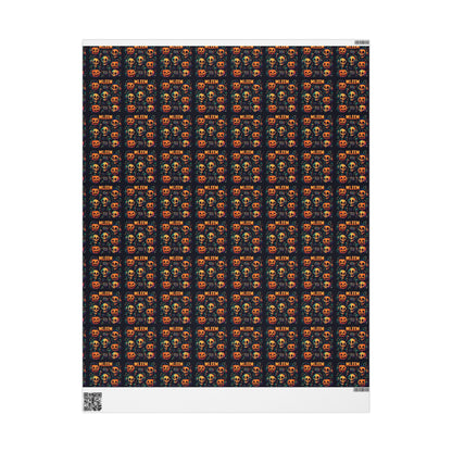 Festive Wrapping Paper, Unique Gift Wrap, Holiday Wrapping, Birthday Wrap, Eco-Friendly Paper, Halloween Gift Wrap