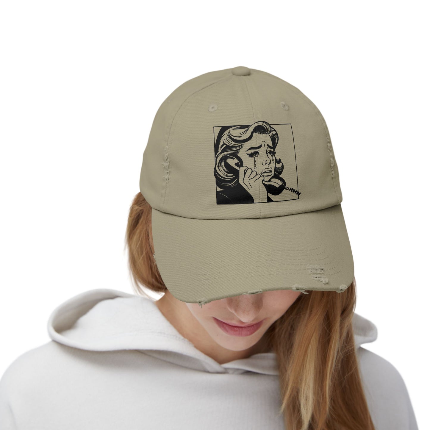 Vintage-Inspired Unisex Distressed Cap | Casual Style Hat for Everyday Wear, Perfect for Gift-Giving, Outdoor Activities, and More!