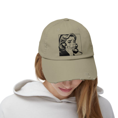 Vintage-Inspired Unisex Distressed Cap | Casual Style Hat for Everyday Wear, Perfect for Gift-Giving, Outdoor Activities, and More!