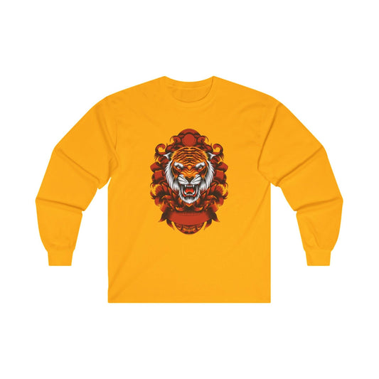 Tiger Head with Ornament - Mleem