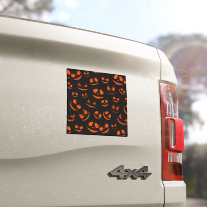 Halloween Car Magnets, Festive Decor for Vehicles, Spooky Car Accessories, Jack-o'-Lantern Design, Halloween Gifts