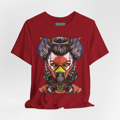 Futuristic Graphic Tee for Gamers - Unisex Jersey Short Sleeve