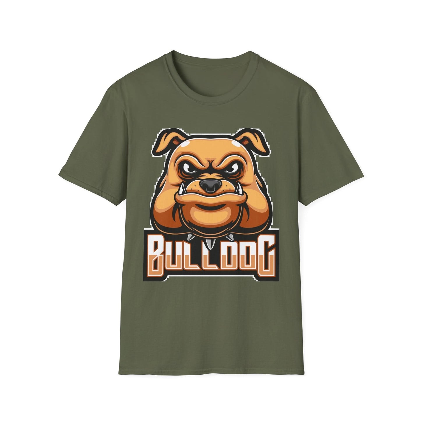 Bulldog Head Mascot - Mleem