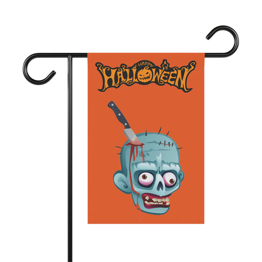 Halloween Garden Banner, Spooky Yard Decor, October Welcome Flag, Outdoor Decoration, Unique Halloween Gift