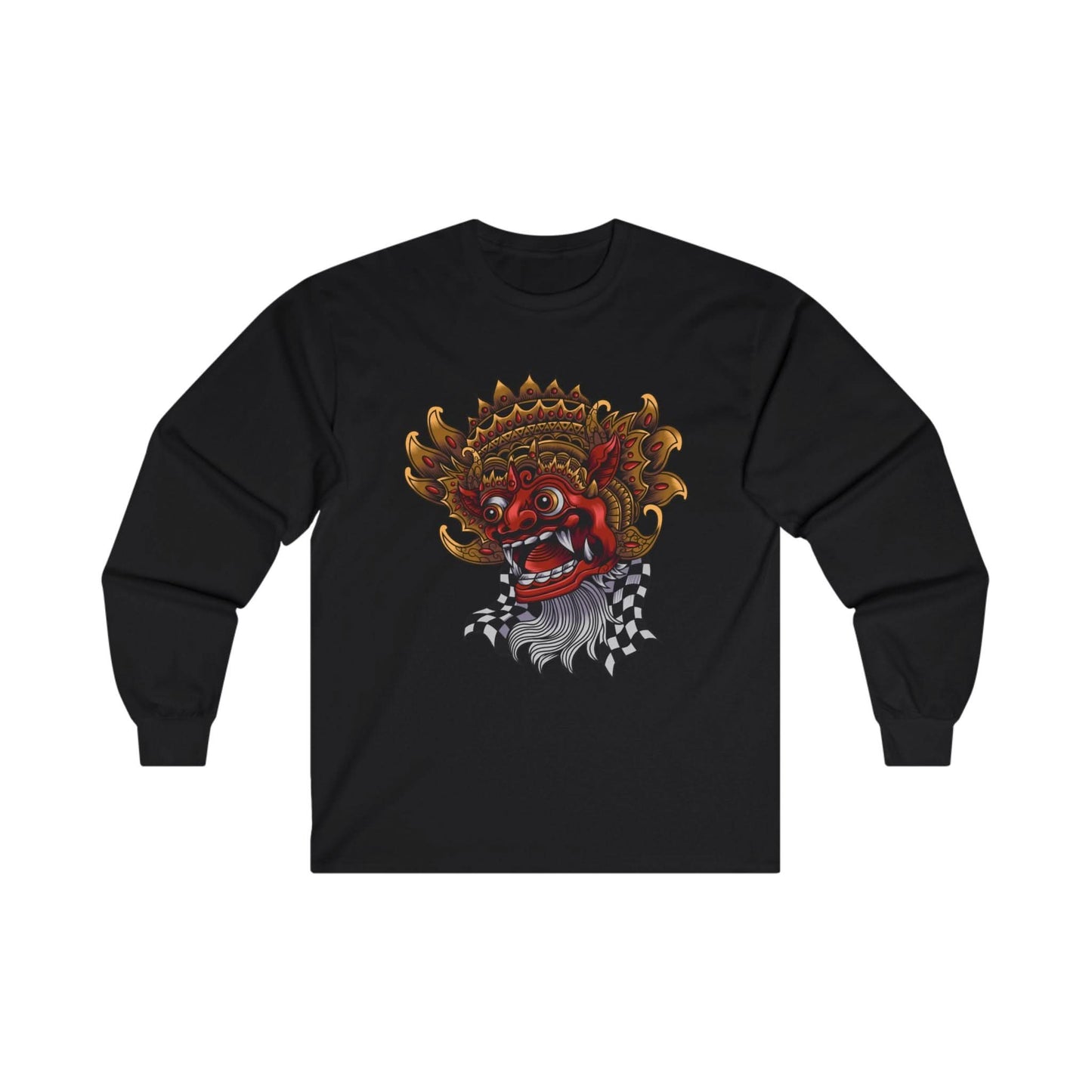 Barong Ball Mask Illustration - Mleem