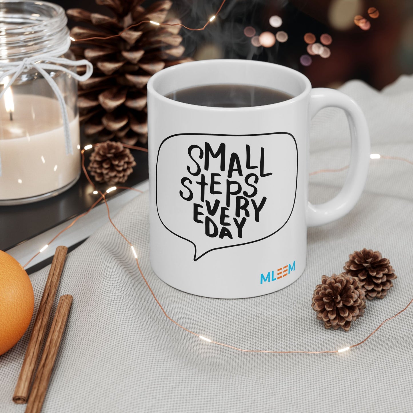 MLEEM Ceramic Mug for Coffee Lovers