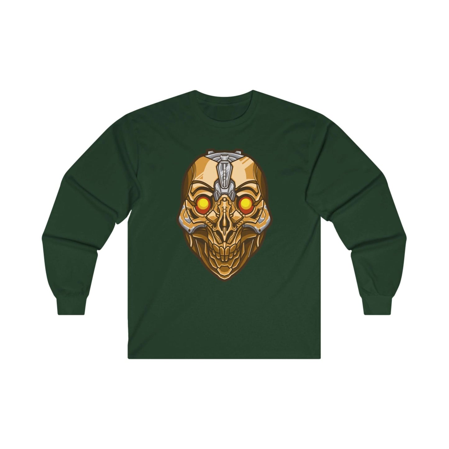 Skull Robot Head Mascot - Mleem