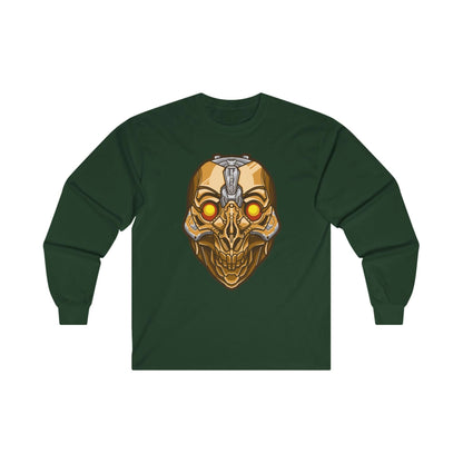 Skull Robot Head Mascot - Mleem