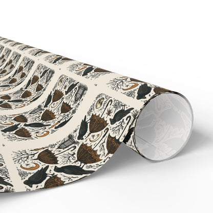 Elegant Eco-Friendly Wrapping Paper, Gift Wrap for Holidays, Birthdays, Eco-Conscious Gifts, Decorative Paper, Festive Wrap