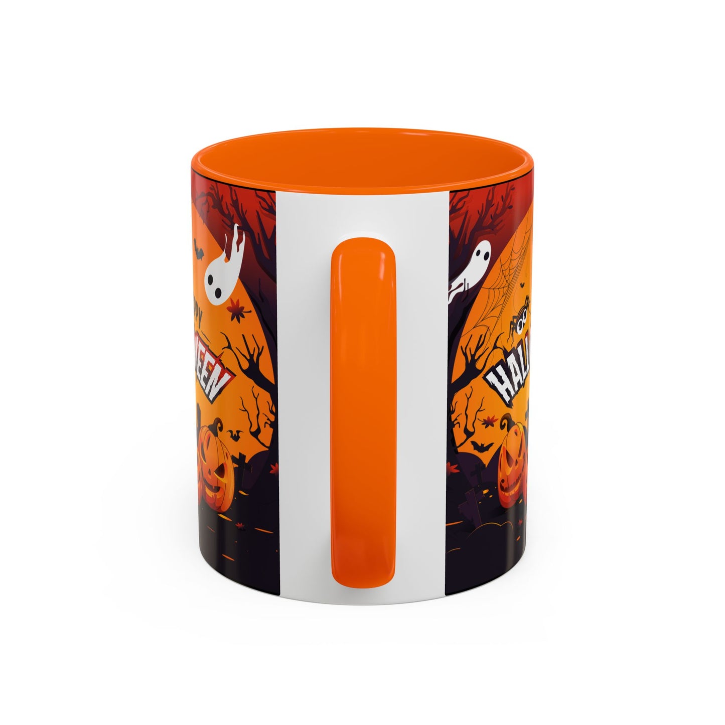 Spooky Halloween Coffee Mug - Perfect for Ghost Lovers and Fall Celebrations, Halloween Decor, Gift, Pumpkin Spice Season, Black Accent Mug