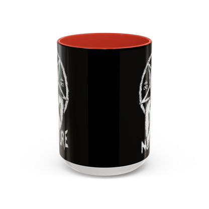 Gothic Ceramic Coffee Mug – Dark Art, Unique Gift, Halloween Decor, Witchy Vibe, Spooky Homeware