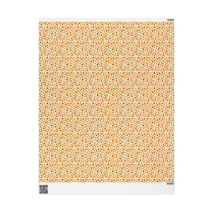 Autumn-Themed Wrapping Paper Bundle, Perfect for Fall Celebrations, Thanksgiving, Birthdays, Gift Wrapping, Craft Projects