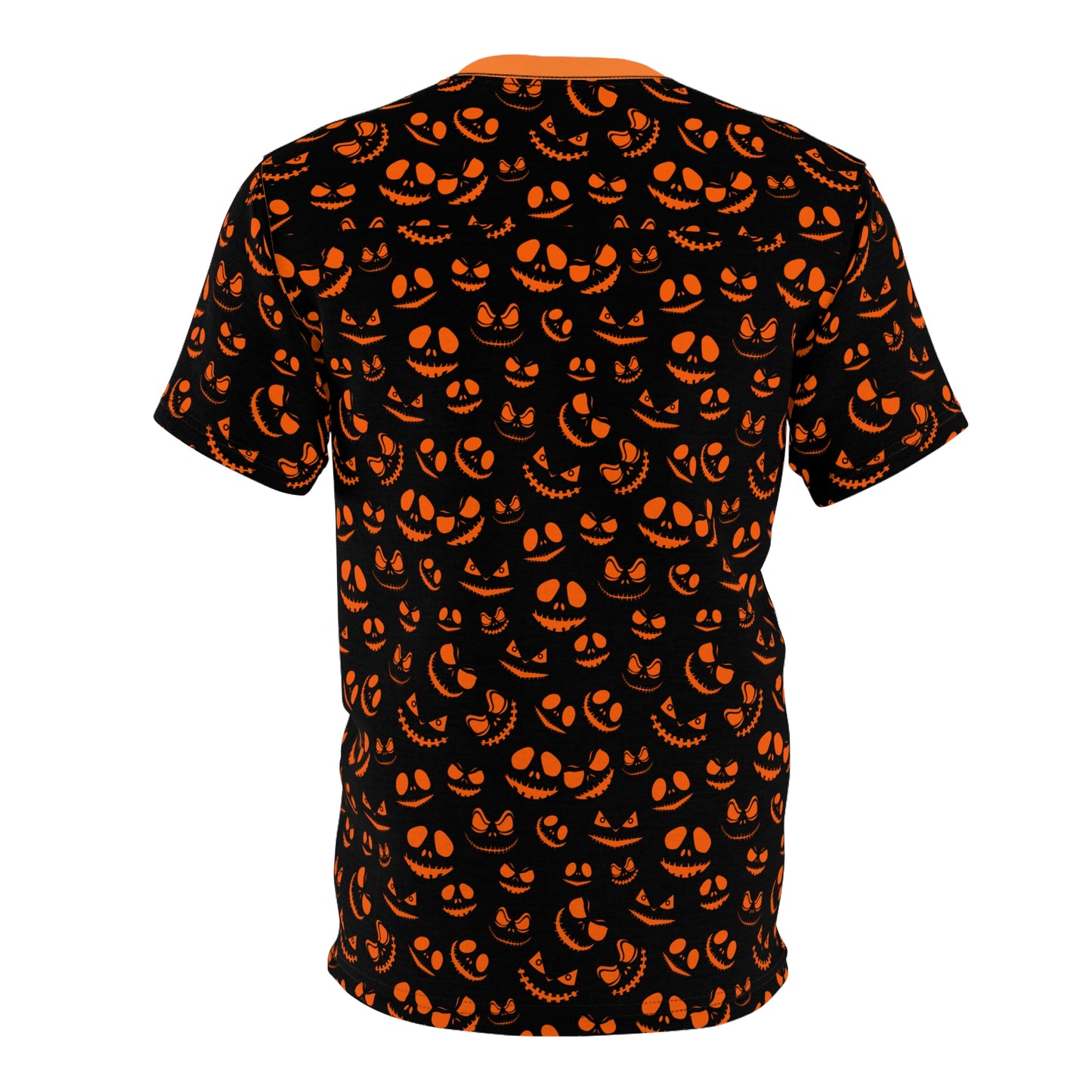 Halloween Unisex Tee, Spooky Shirt, Pumpkin Design, Festival Apparel, Gifts for Halloween Lovers, Casual Wear