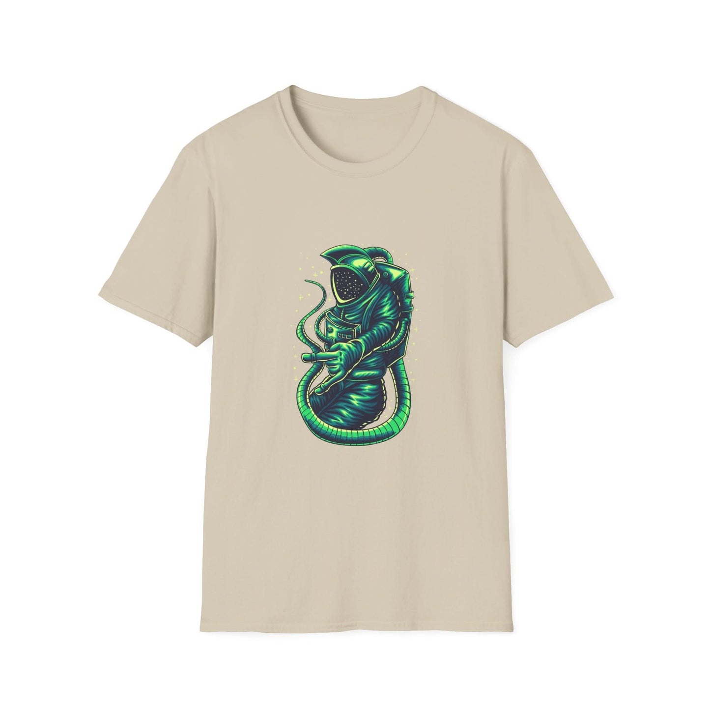 Astronaut in Space Green - Mleem