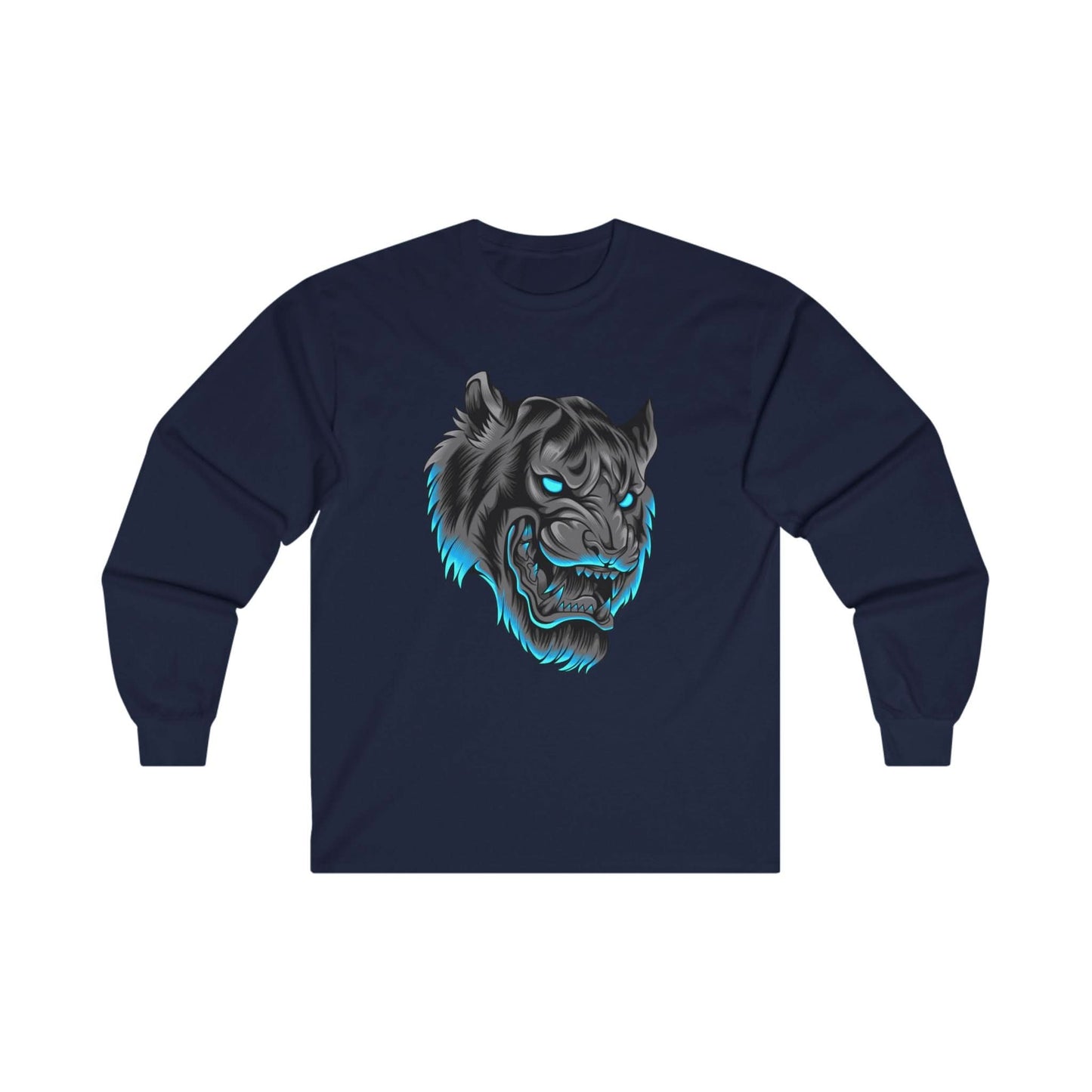Wild Tiger Head Illustration - Mleem