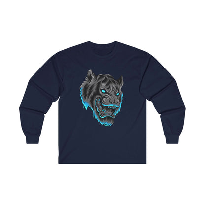 Wild Tiger Head Illustration - Mleem