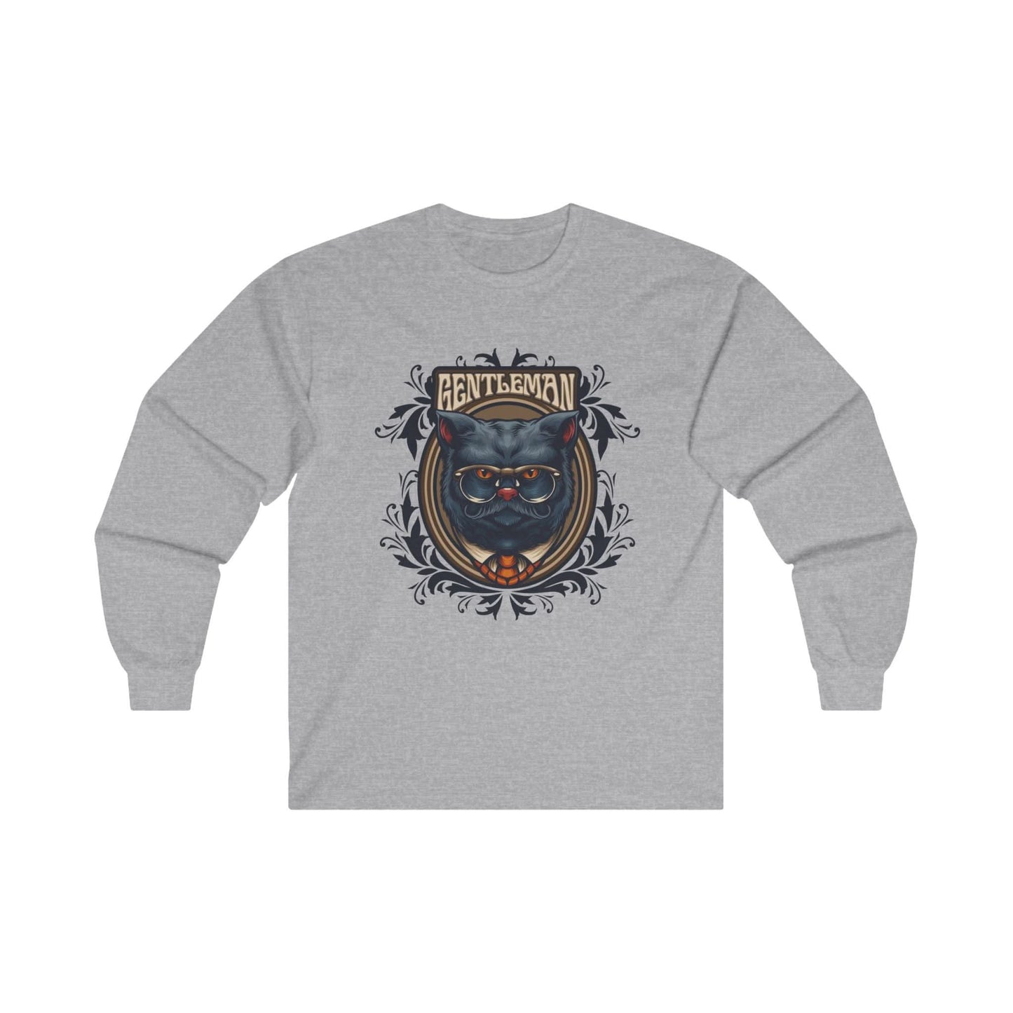 Grey Cat Gentleman - Mleem