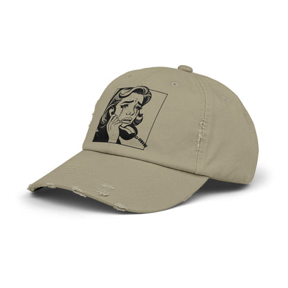 Vintage-Inspired Unisex Distressed Cap | Casual Style Hat for Everyday Wear, Perfect for Gift-Giving, Outdoor Activities, and More!