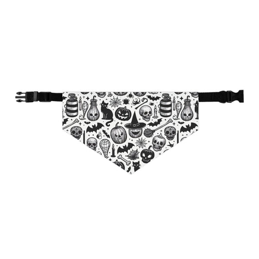 Spooky Pet Bandana Collar for Halloween, Dog Accessory, Halloween Costume, Pet Gift, Festival Fashion, Pet Costume