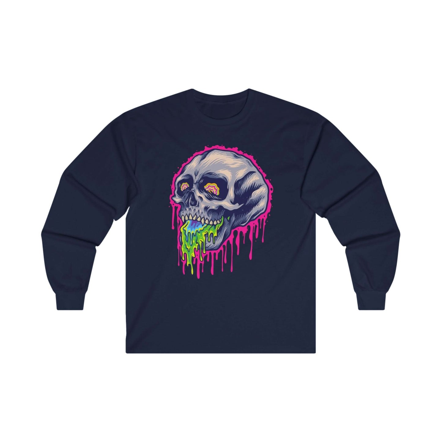 Colorful Stone Skull - Mleem