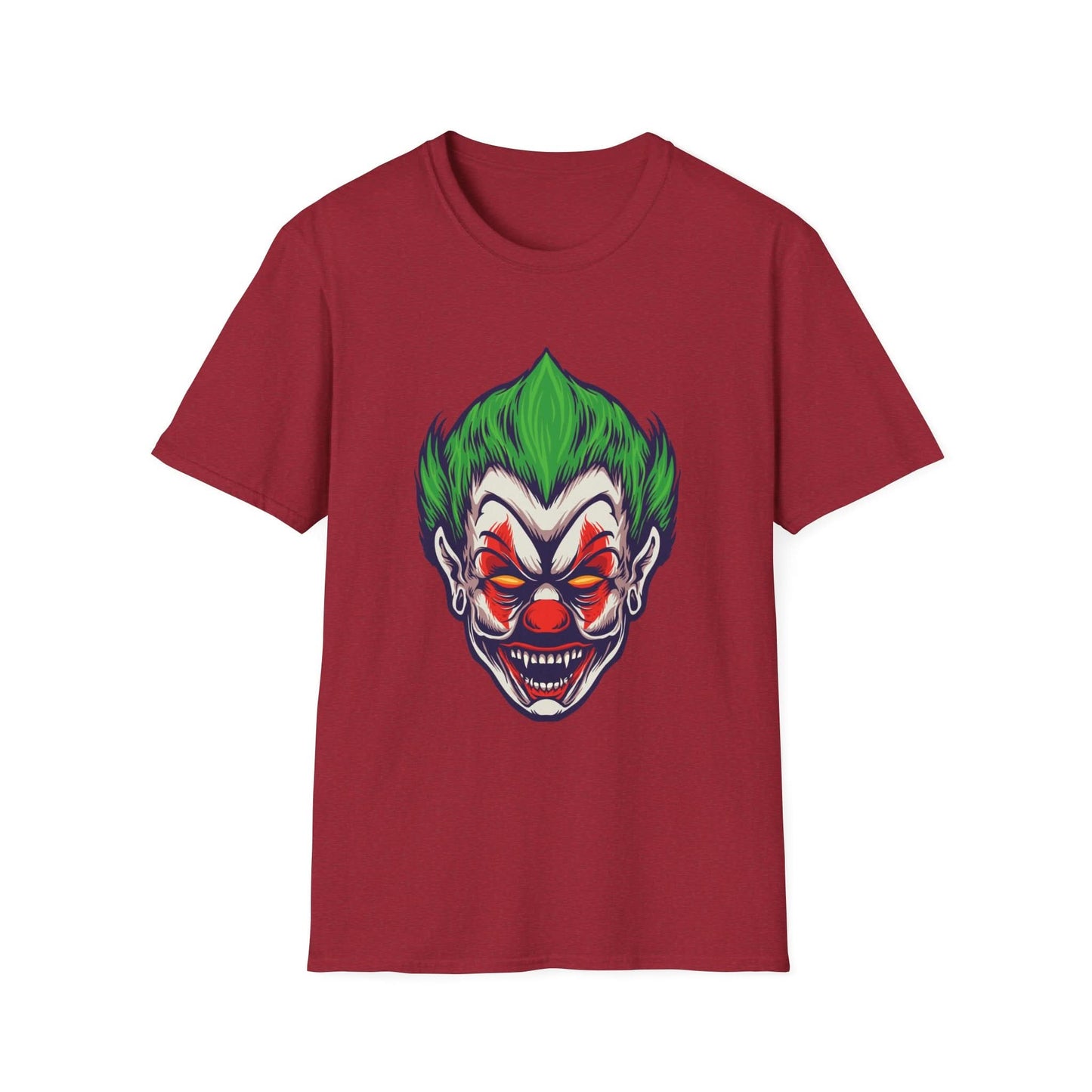Angry Joker Clown Illustration - Mleem