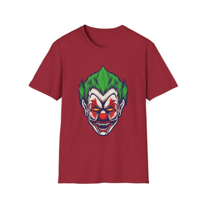Angry Joker Clown Illustration - Mleem