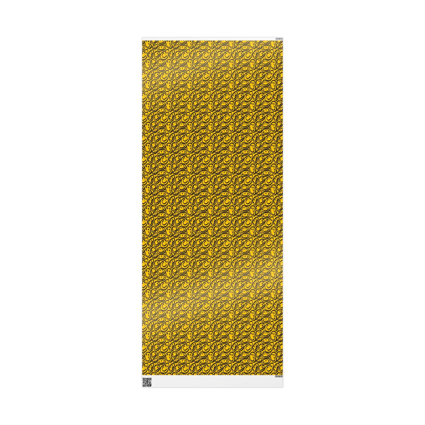 Stylish Wrapping Paper Roll, Unique Gift Wrap for Birthdays, Holidays, Anniversaries, DIY Crafts, Yellow Black Design