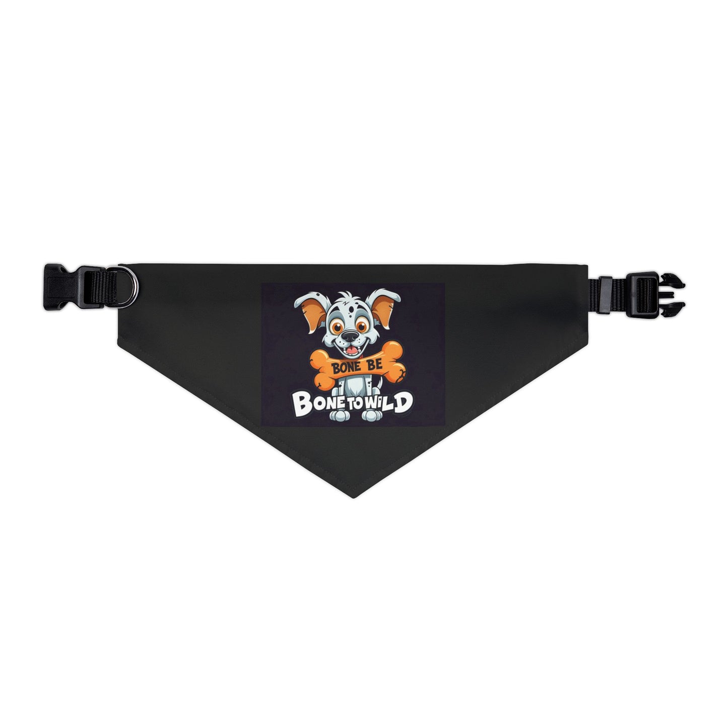Bone to Be Wild Pet Bandana Collar, Dog Accessories, Pet Fashion, Dog Lovers Gift, Fun Dog Wear, Holiday Pet Gift