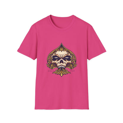 Skull Playing Card with Ornate Luxury - Mleem