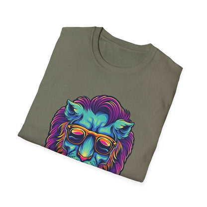 Lion Head with Sunglasses Psychedelic - Mleem