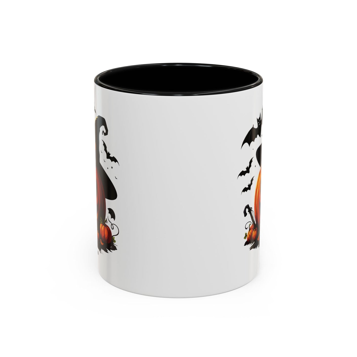 Halloween Pumpkin Accent Coffee Mug – Perfect for Fall, Autumn, Spooky Season, Gift for Coffee Lovers, Home Decor