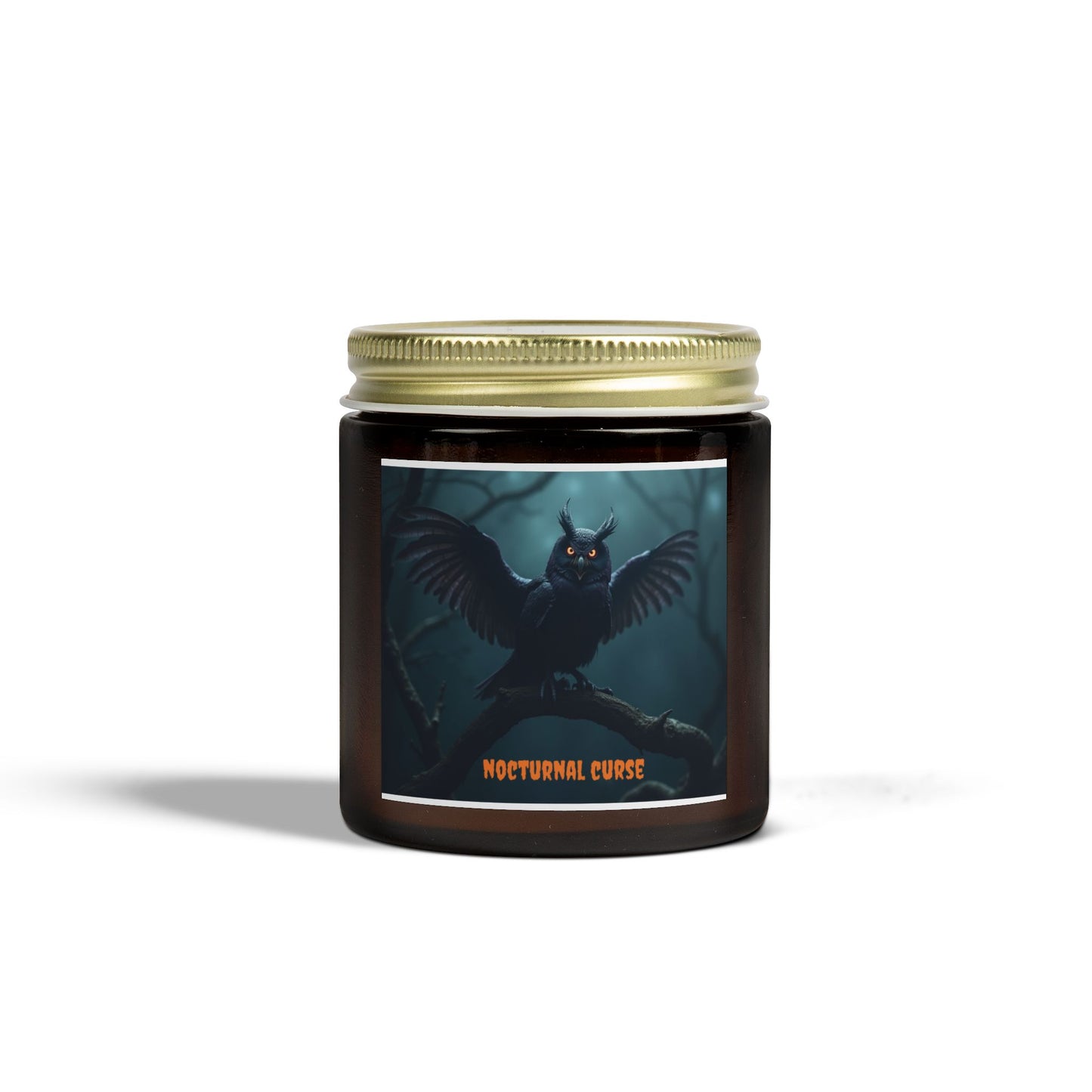 Nocturnal Curse Scented Candle - Spooky Home Decor, Aromatherapy Gift, Halloween Candle, Unique Home Fragrance