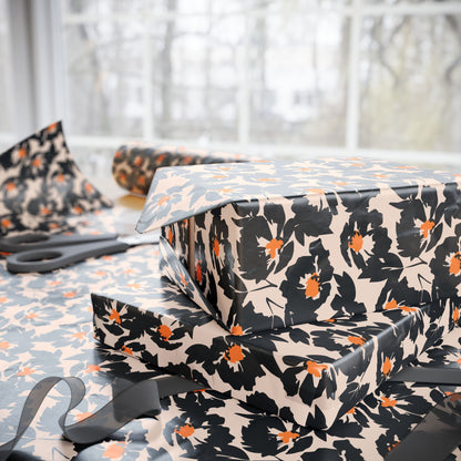 Beautiful Floral Wrapping Papers for Special Gifts, Eco-Friendly Gift Wrap, Birthday, Holiday, Shower, or Any Occasion